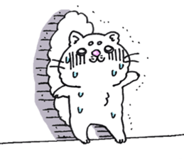 little white munchkin sticker #9434127