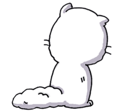 little white munchkin sticker #9434130
