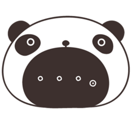 cute rabbit in panda -Nagoya- sticker #9434173