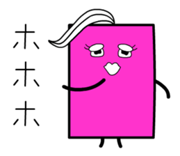 Pinky Cardwoman sticker #9434384