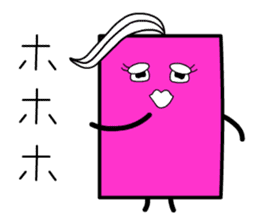 Pinky Cardwoman sticker #9434384