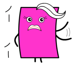 Pinky Cardwoman sticker #9434391