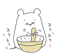 Small mouse like rice cake sticker #9434758