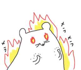 Small mouse like rice cake sticker #9434775