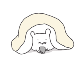 Small mouse like rice cake sticker #9434778