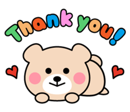 Cute KUMA chan 2 sticker #9435794