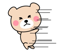 Cute KUMA chan 2 sticker #9435809