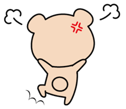 Cute KUMA chan 2 sticker #9435812