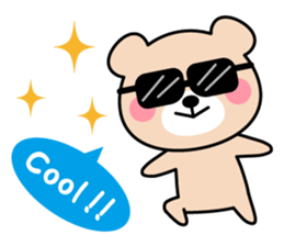 Cute KUMA chan 2 sticker #9435816
