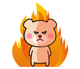 Cute KUMA chan 2 sticker #9435817