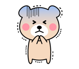 Cute KUMA chan 2 sticker #9435819