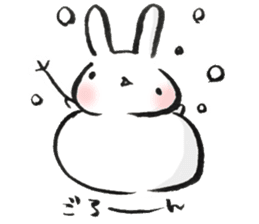 Funwari Rabbit 4 sticker #9436026