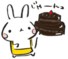 Funwari Rabbit 4 sticker #9436040