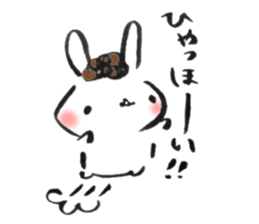 Funwari Rabbit 4 sticker #9436042
