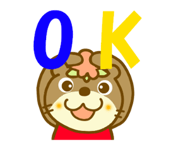 koume otter.It is a word frequently used sticker #9436185
