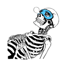 just bones5 sticker #9436344