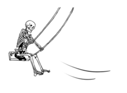 just bones5 sticker #9436350