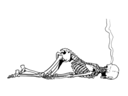 just bones5 sticker #9436355