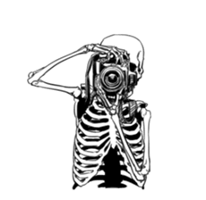 just bones5 sticker #9436363