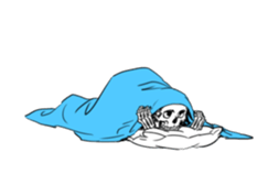 just bones5 sticker #9436367