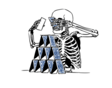 just bones5 sticker #9436372