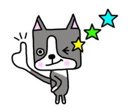 Dog's daily life sticker #9436588