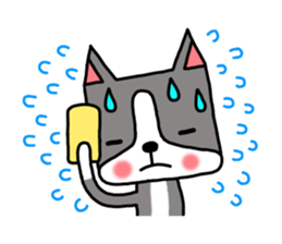 Dog's daily life sticker #9436603