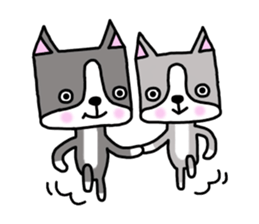 Dog's daily life sticker #9436610