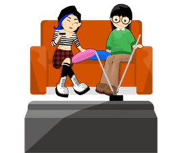 Charley and Marley sticker #9436759