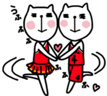 the cat loves basketball ver.3 sticker #9436880