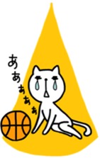 the cat loves basketball ver.3 sticker #9436884