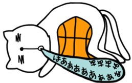 the cat loves basketball ver.3 sticker #9436885