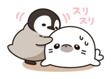 healing penguin sticker #9437007