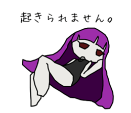 Depression-chan sticker #9437353