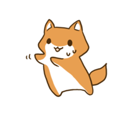 Japanese dog Shiba Inu (Ver.Japanese) sticker #9437501