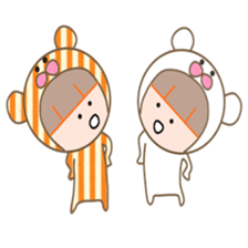 Full-body suit Women(world sticker #9437896