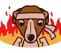 iinu - Whippet sticker #9438519