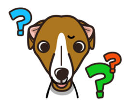 iinu - Whippet sticker #9438528