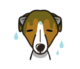 iinu - Whippet sticker #9438536
