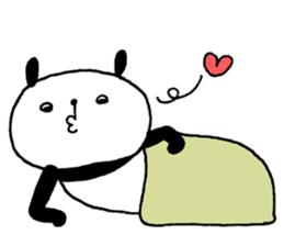Playful Osaka panda*Plain* sticker #9438555