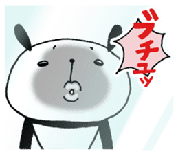 Playful Osaka panda*Plain* sticker #9438557