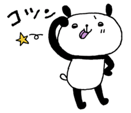 Playful Osaka panda*Plain* sticker #9438575