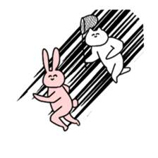 The cat is working sticker #9438921