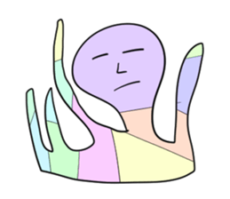 Stained glass Man sticker #9439268