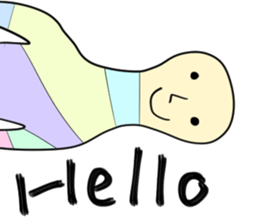 Stained glass Man sticker #9439269