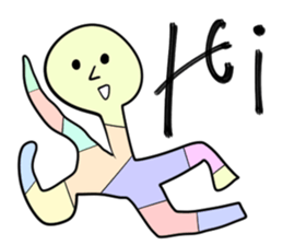 Stained glass Man sticker #9439279