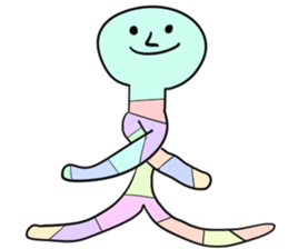 Stained glass Man sticker #9439281