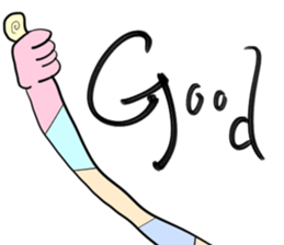 Stained glass Man sticker #9439290