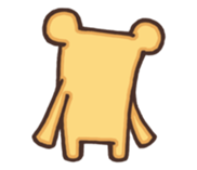 The name of the bear "Kumada-kuma" 2 sticker #9439567