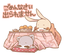 Love!Raccoons&Rabbit3 sticker #9440024